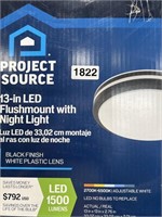 PROJECT SOURCE FLUSHMOUNT LIGHT