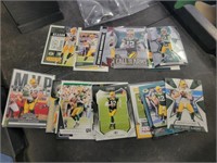 Lot of Aaron Rodgers Football Cards