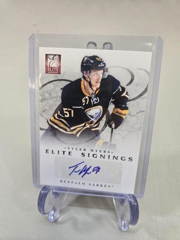 2012 Panini , Tyler Myers Autographed card