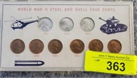 WWII UNC WAR PENNIES