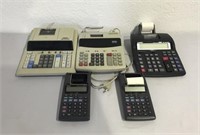 Printing Calculators - Calculadoras de Rolo
