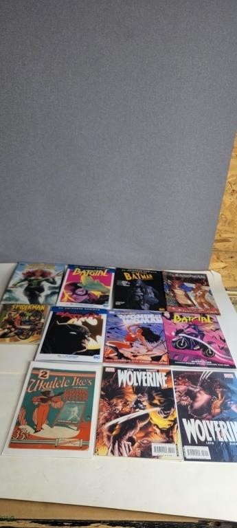 11 COMIC BOOKS