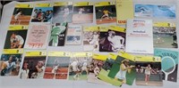 Box of tennis ephemera