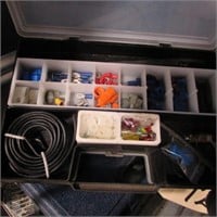 BOX OF ELECTRICAL SUPPLIES