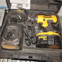 DEWALT 18V RECH DRILL SET