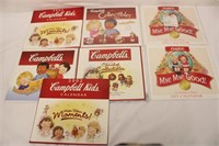 7 Campbells Kids Calendars & Etc