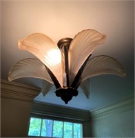 Art Deco Hanging Light Fixture