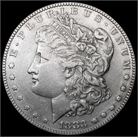 1883-S Morgan Silver Dollar CLOSELY UNCIRCULATED