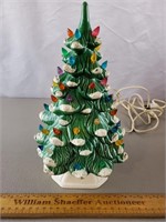 Ceramic Christmas Tree 10 & 3/4" H