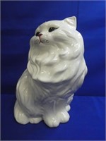 Ceramic Persian Cat 15" H