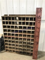 Parts bin--42" wide by 52" tall