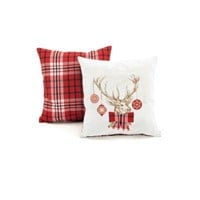 The Mountain Home Collection Deer with Jingle Ball