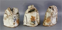 (3) Reberg Pottery Pieces