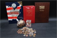 25 Pc. Coin Collection- Domestic/Foreign/Banks+