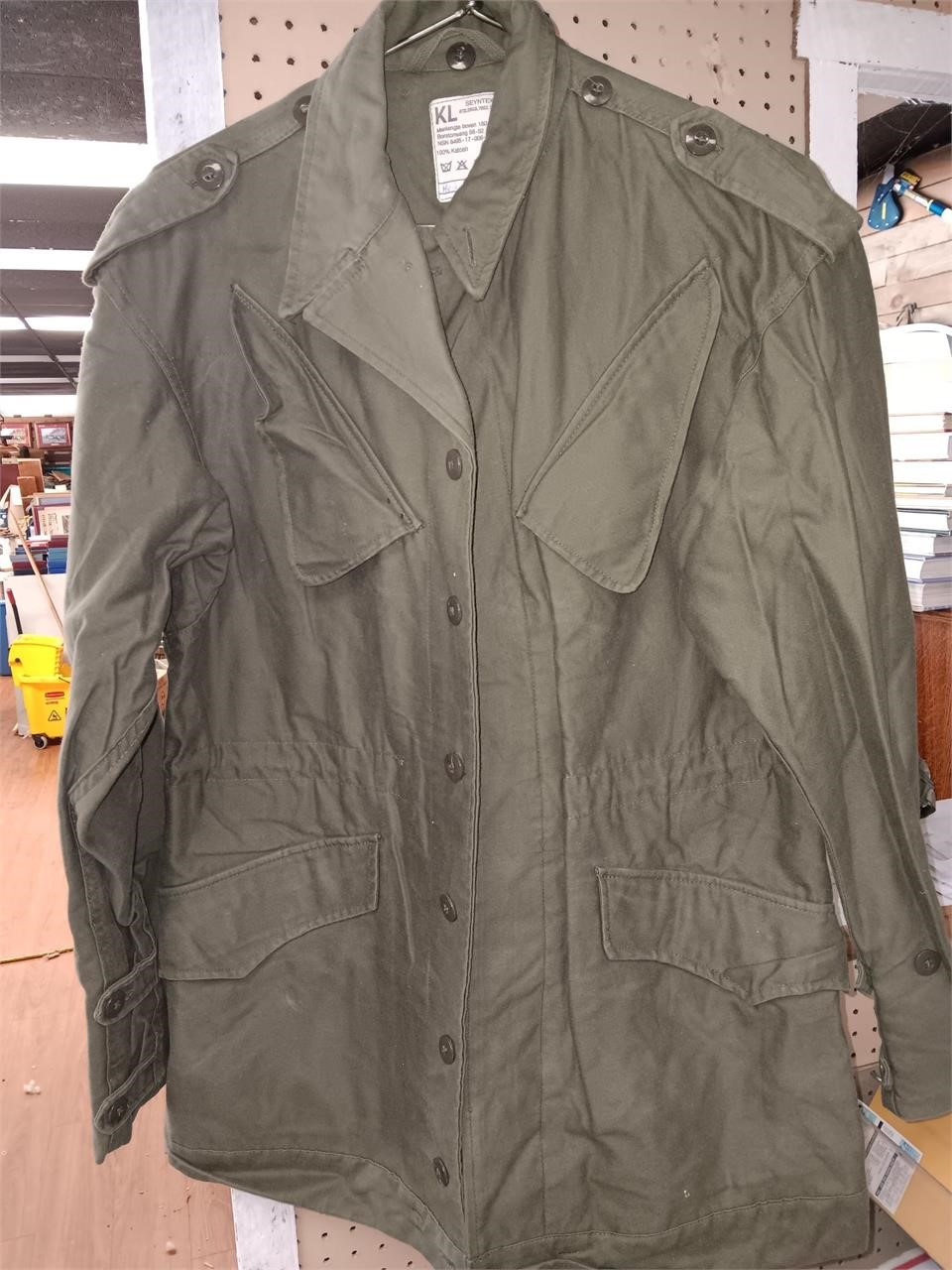 Dutch OD Green Fatigue Jacket