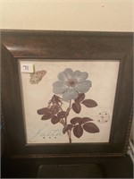 Floral picture 17 x 17