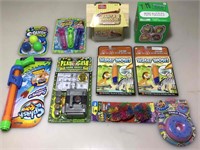 New craft and activity items.