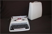 Vintage Remington Envoy II Blue Typewriter made