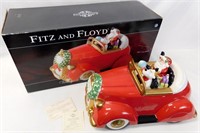 2005 Fitz & Floyd Santa Mobile Cookie Jar NIB #646