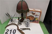 Table Lamp (Works) ~ Hand Scythe ~ Chicken Cooker~