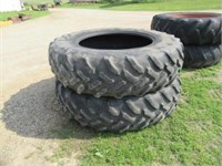 (2) 18.4-38" Goodyear DT-710 Radial Tires