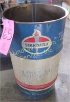 Vintage advertising barrel
