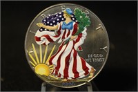 2014 In Living Color 1oz .999 Silver Eagle