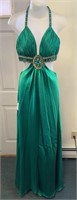 Emerald Green Shimmer by Bari Jay Sz 59914 Sz 4