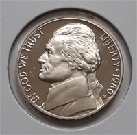 PROOF JEFFERSON NICKEL-1980-S