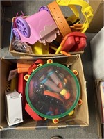 LARGE LOT OF TOYS 2 BOXES