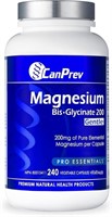 Sealed- CanPrev - Pure Magnesium Bis-Glycinate 200