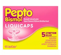 Sealed- Pepto-Bismol® Multi-Symptom Rapid Relief L