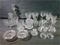 Fantastic Assortment of Vintage Crystal