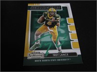 2021 CONTENDERS TREY LANCE AUTOGRAPH COA