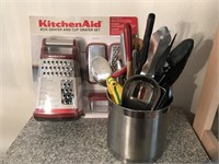 Kitchen Aid Grater Set NIB and More