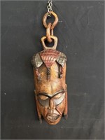 Hand Carved Wooden African Tribal Mask