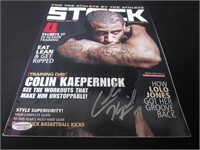 Colin Kaepernick signed magazine COA