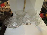 $Deal Assorted crystal bowls