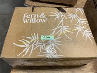 1ct.King fern & willow Luxury Down Plush pillows