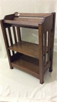 Oak Open Book Shelf