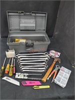 Rubbermaid Tool Box with Tools