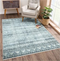 Bloom Rugs Caria Washable Non-Slip 5x7 Rug