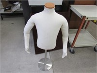 Child Size Mannikin Upper Torso with Heavy Base