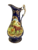 Antique Hand Painted Porcelain Vase