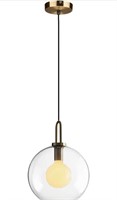 MZSUS SPHERICAL GLASS PENDANT LIGHTING, FROSTED