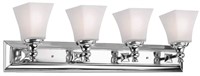 NEW $180 4-Light Vanity Light Fixture