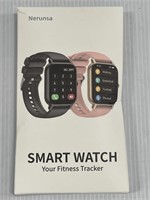 Fitness tracker smart watch pink color