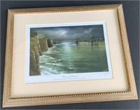 "Philip Gray" Signed Print " Sea and Believe “