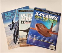 Military Planes Magazines - Various (3x) Lot