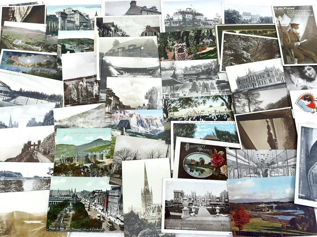 Vieilles cartes postales des années 1920 à 1950...